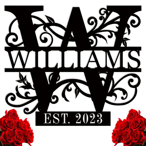 Personalized Metal Wall Sign