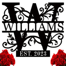 Personalized Metal Wall Sign