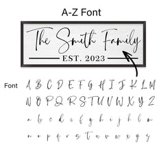 Personalized Wood Sign Plaque