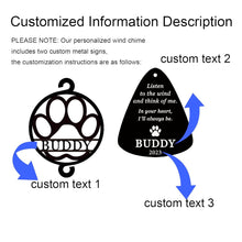 Personalized Pet Memorial Wind Chime