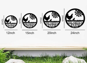 Personalized Rustic Farm Sign