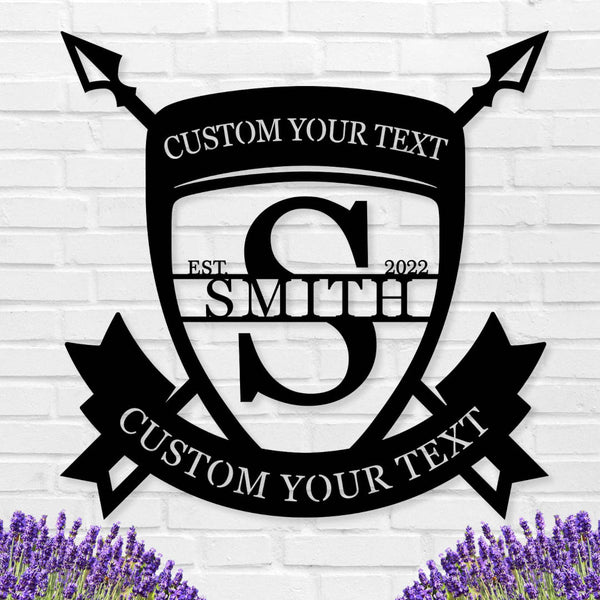 Custom Shield Sign