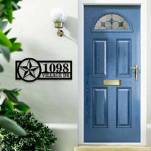 Star Address Sign