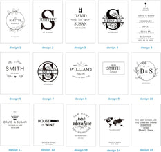 Personalized Wine Cork Shadow Box