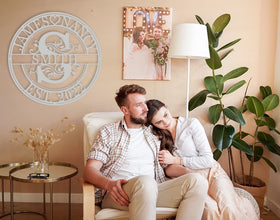 Custom Family Name Sign