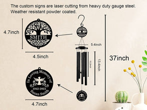 Personalized Memorial Wind Chime