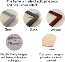 Personalized Wood Couple Plaque