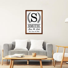 Custom Wood Family Sign