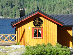 Personalized Lake House Sign