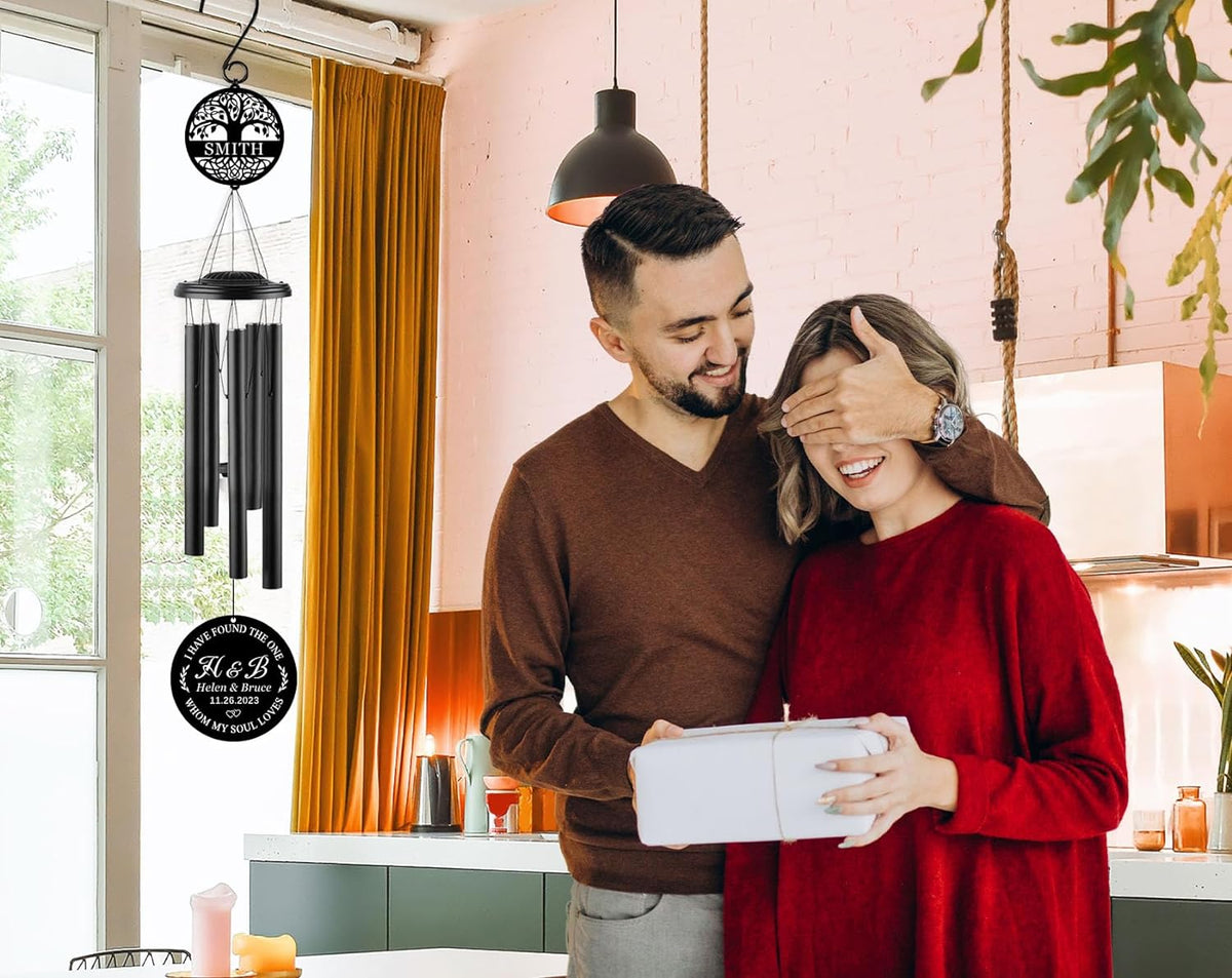 Personalized Wedding Wind Chime