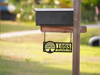 Hanging Address Sign