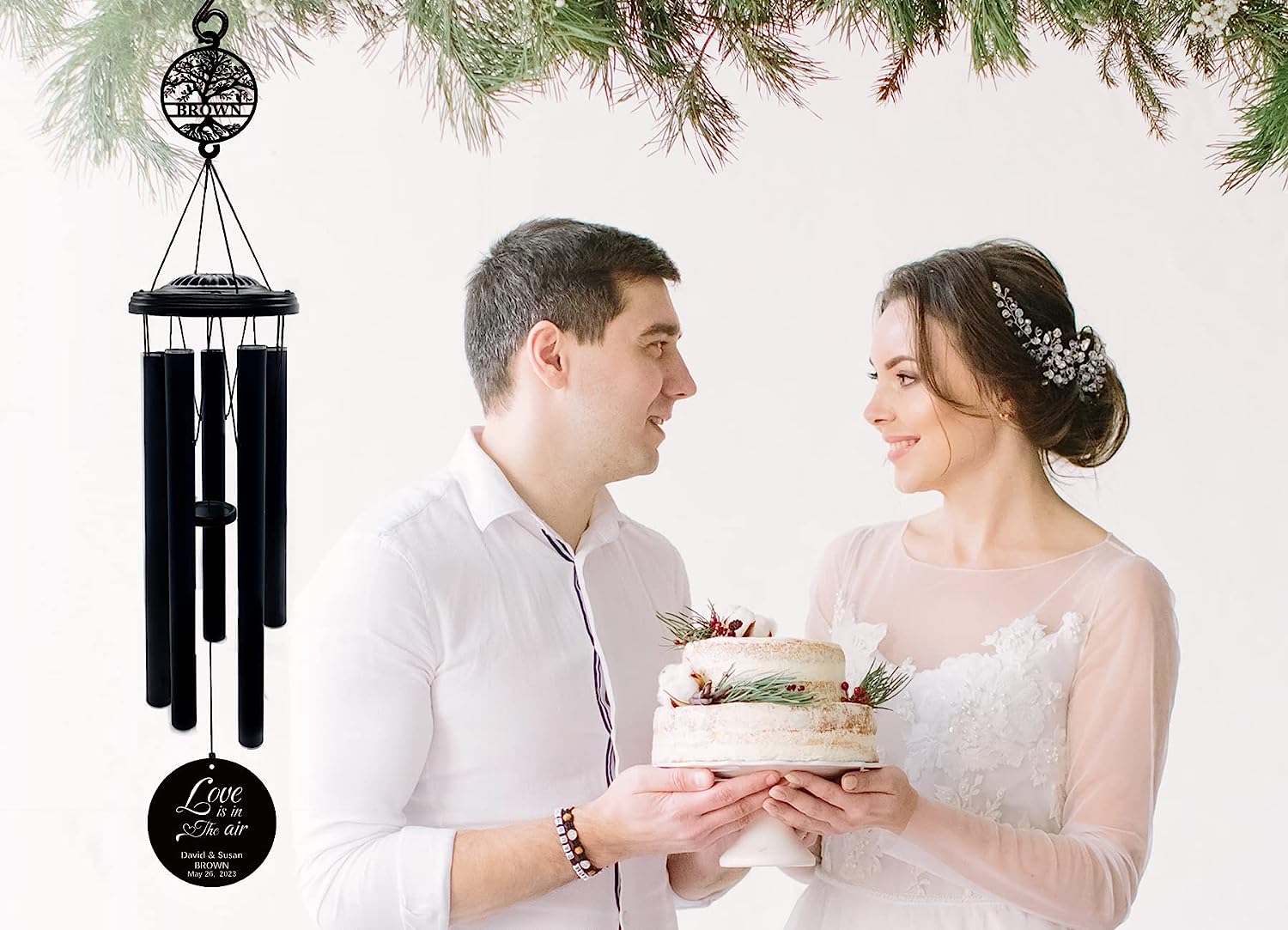 Personalized Love Wind Chime