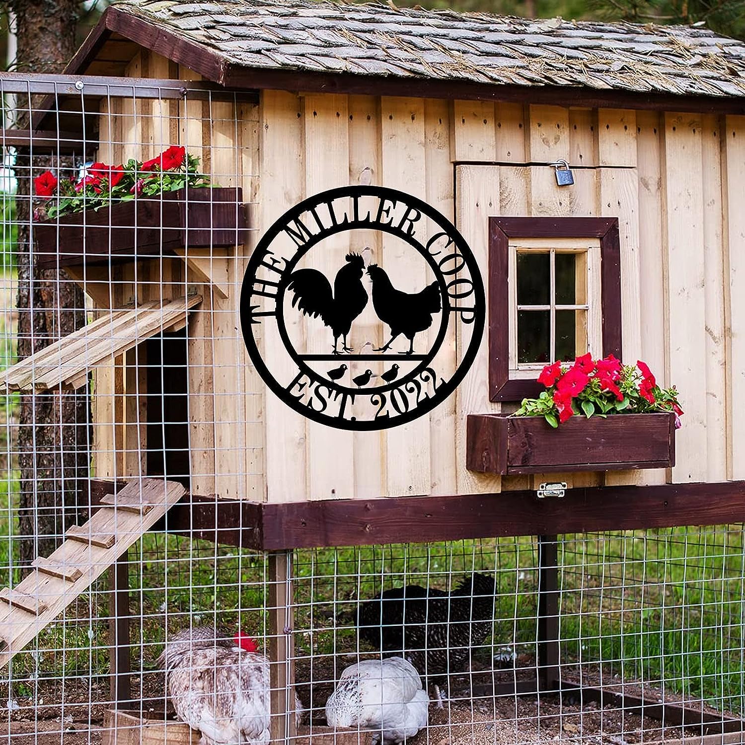 Custom Metal Farmyard Sign Secondary image