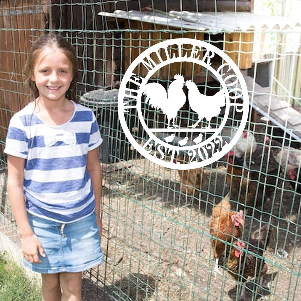 Custom Metal Farmyard Sign
