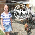 Custom Metal Farmyard Sign