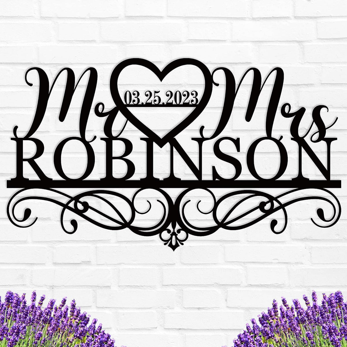 Custom Wedding Sign Main image
