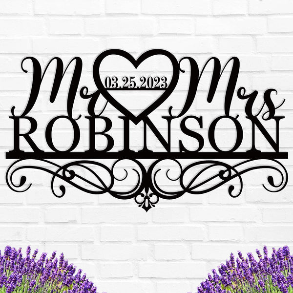 Custom Wedding Sign