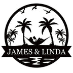 Custom Hammock Metal Sign
