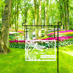 Dragonfly Garden Metal Sign