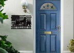 Custom Flag Address Sign