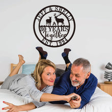 Anniversary Deer Sign