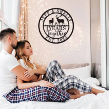Anniversary Deer Sign