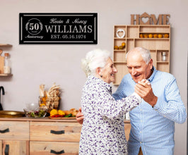 Anniversary Metal Sign
