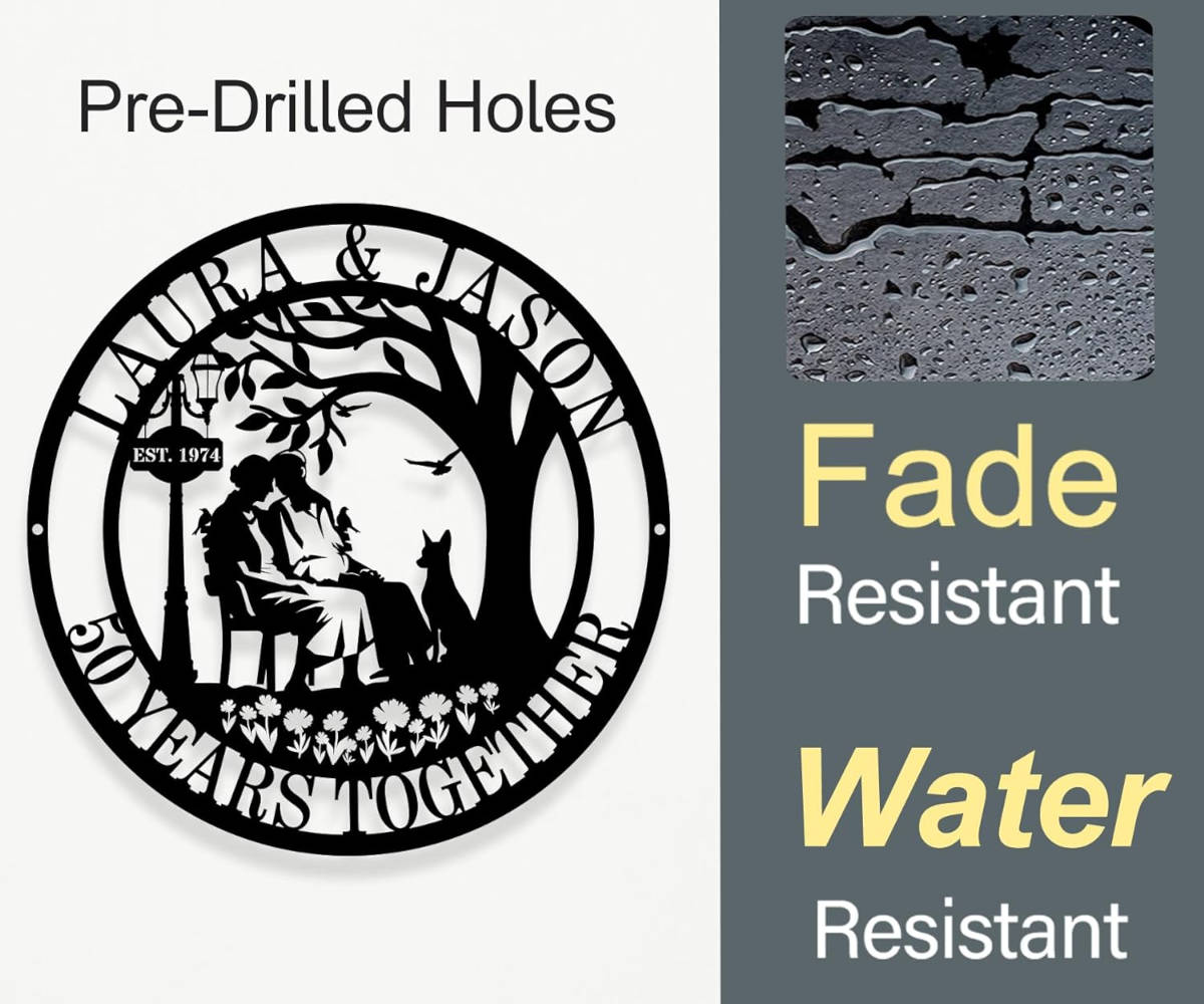 Anniversary Metal Sign