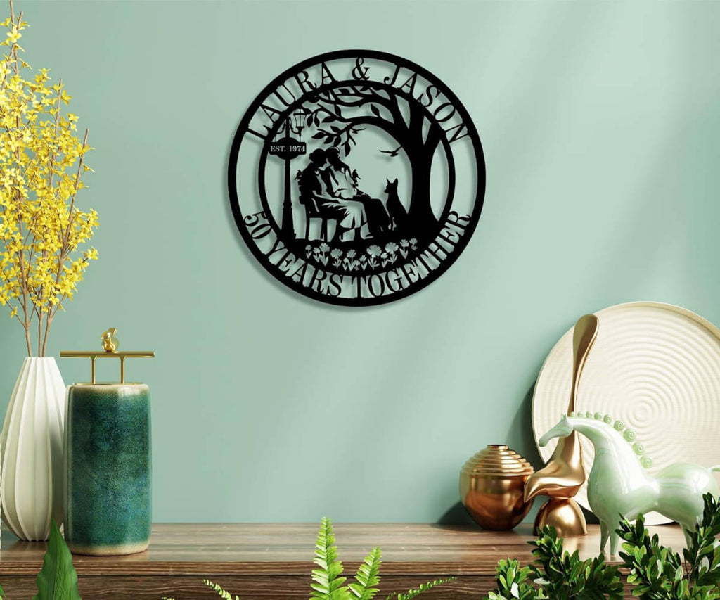 Anniversary Metal Sign