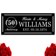 Anniversary Metal Sign