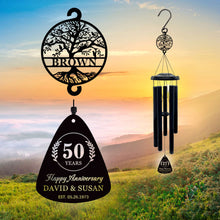 Custom Anniversary Wind Chime