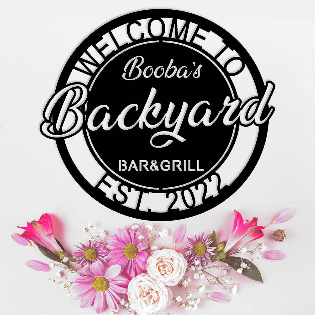 Custom Bar & Grill Sign
