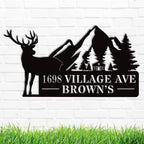 Mountain Address Plaque
