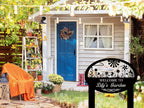 Garden Welcome Sign