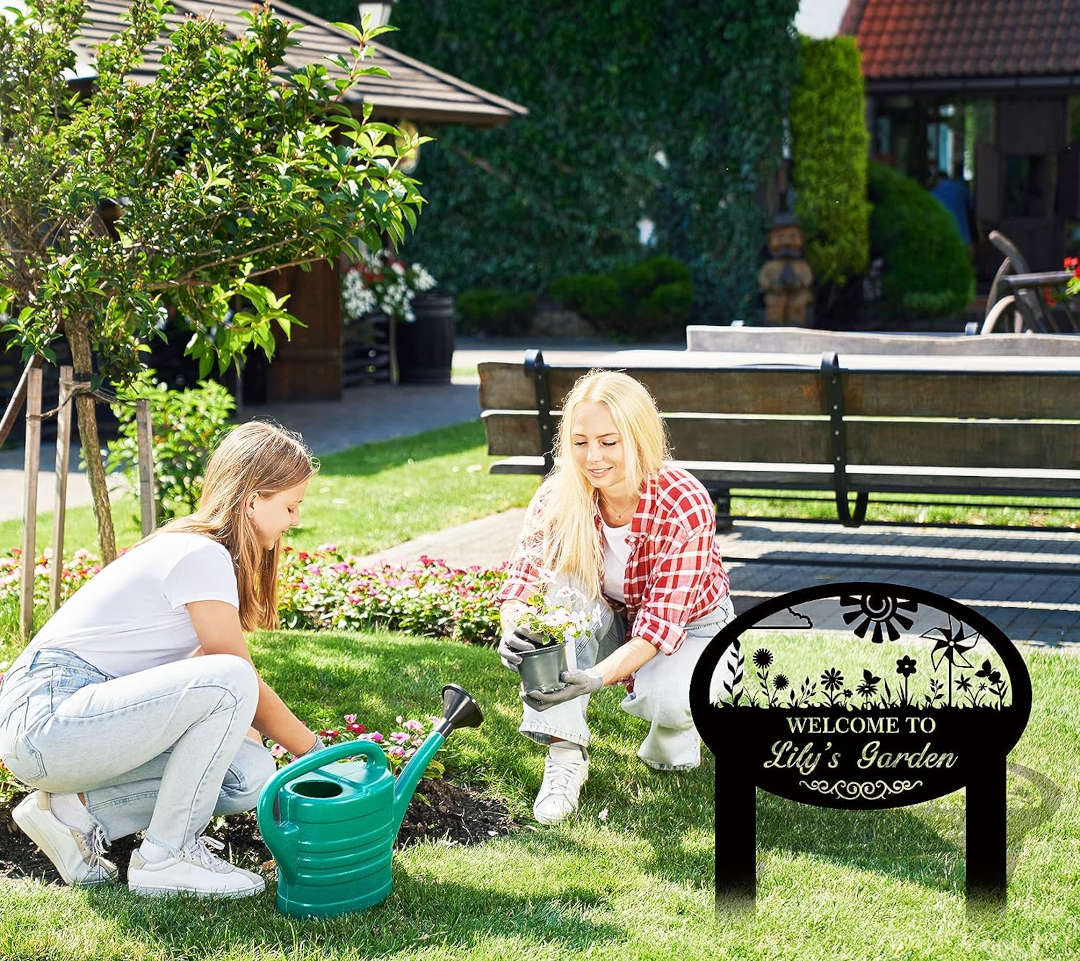 Garden Welcome Sign