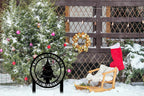 Holiday Joy Iron Decorative Sign