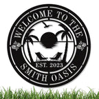 Custom Oasis Sign