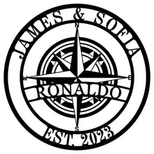 Compass Family Sign