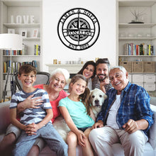 Compass Family Sign