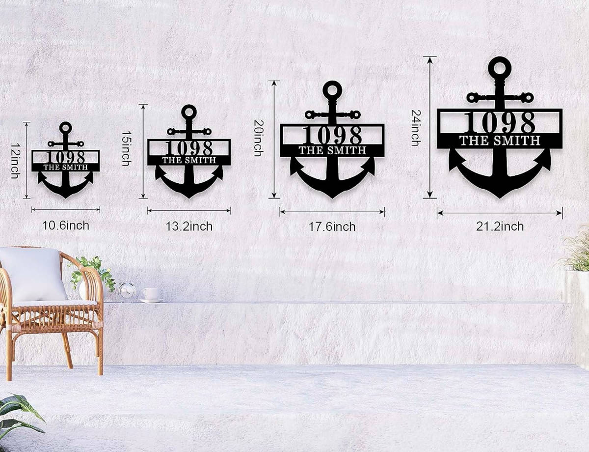 Anchor Address Sign