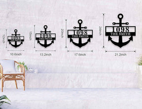 Anchor Address Sign
