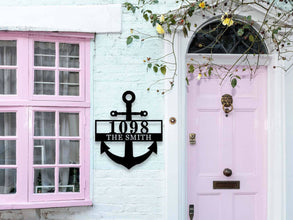 Anchor Address Sign