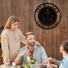 Custom Anchor Metal Sign