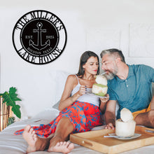 Custom Anchor Metal Sign