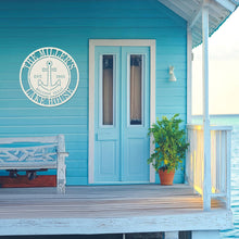 Custom Anchor Metal Sign