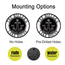 Custom Anchor Metal Sign