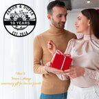 Custom Anniversary Metal Sign