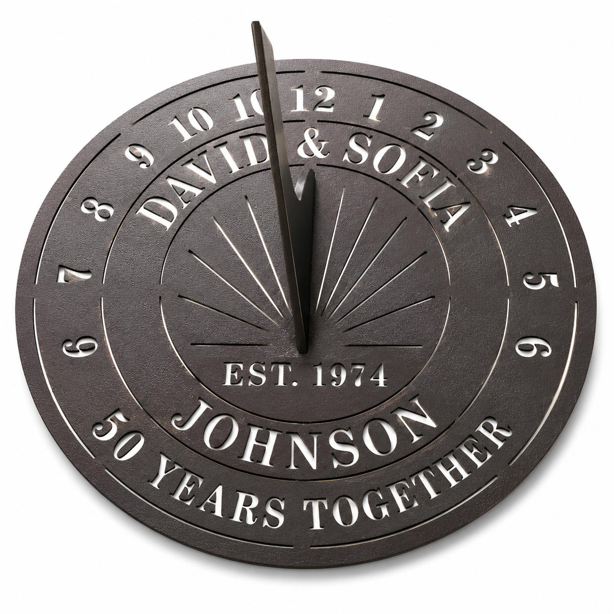 Custom Anniversary Sundial Secondary image