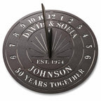 Custom Anniversary Sundial