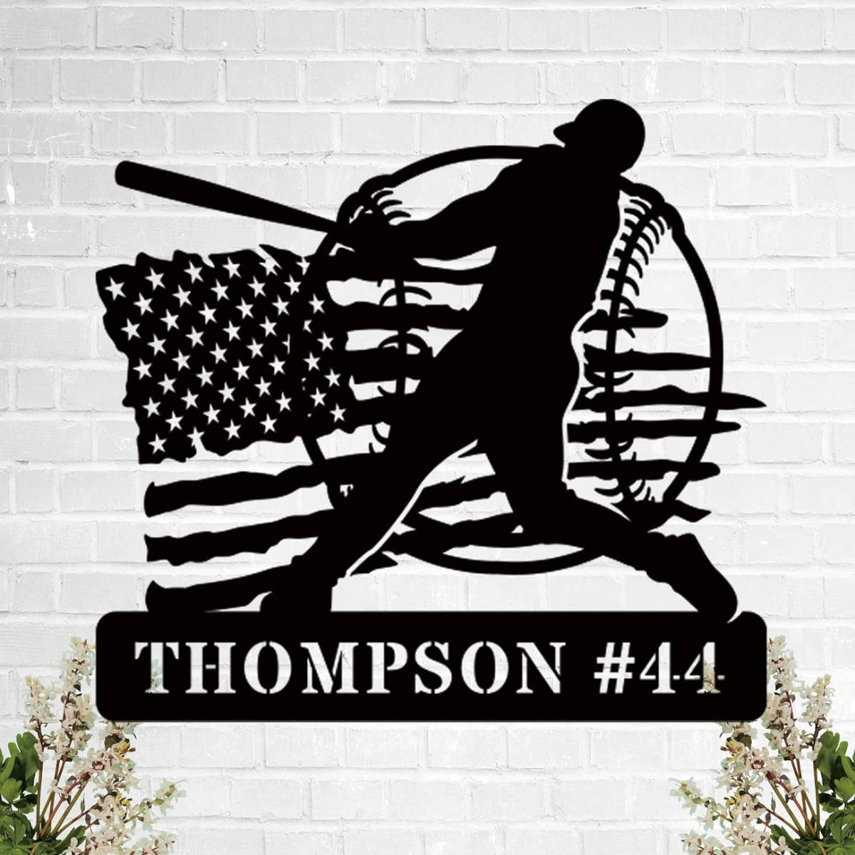 Custom Baseball Sign Main image